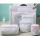 Simket 7-Piece Mesh Laundry Bags with Premium Zippers: Organized Storage for Delicates & Travel - Blouses, Bras, Hosiery & More